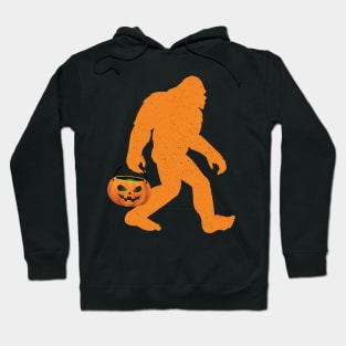 Bigfoot Funny Halloween Trick or Treat Hoodie